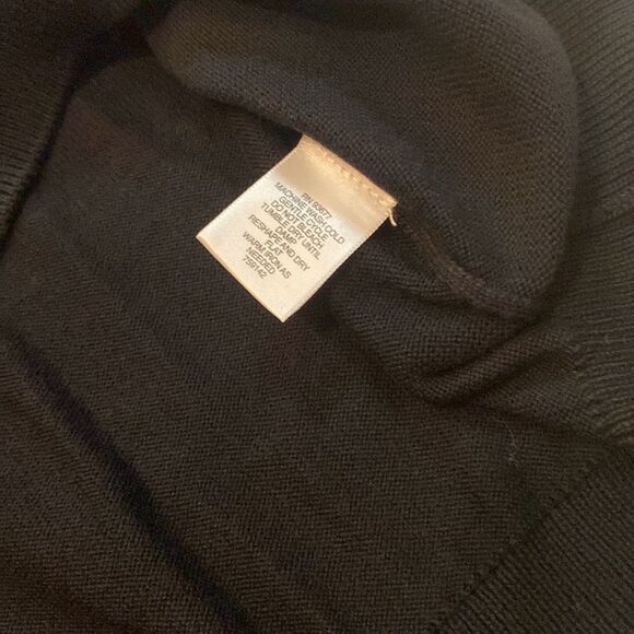 Claiborne Black Mens Sweater - Picture 8 of 12